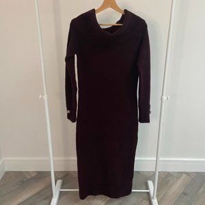 River Island Womens Burgundy Dress
